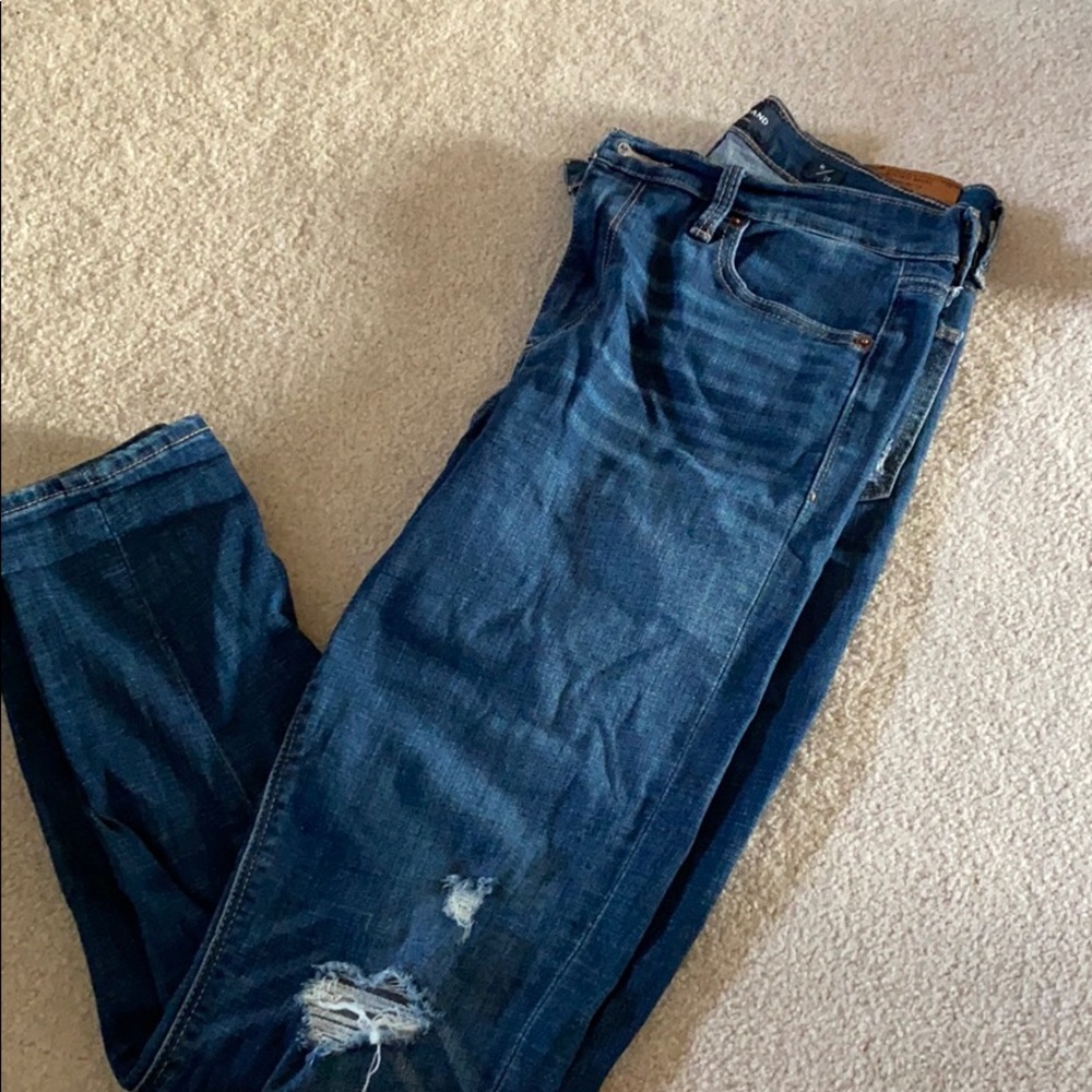 Medium wash jeans